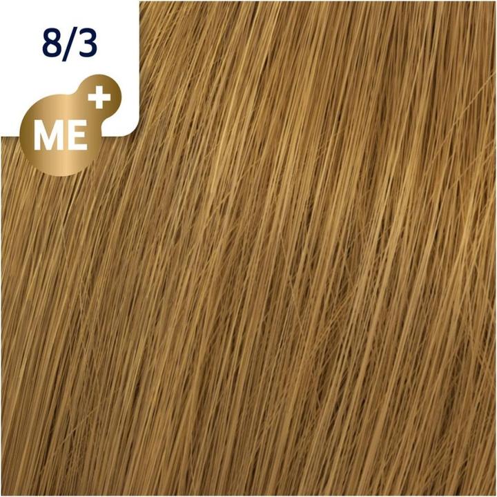 Actual product image Wella Koleston Perfect Me+ Rich Naturals (8/3 light blonde natural-gold)