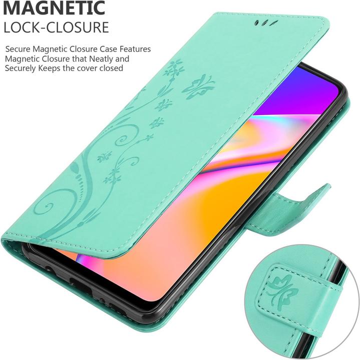 Immagine prodotto Cadorabo Copertina del libro a fiori (Oppo A94 5G)