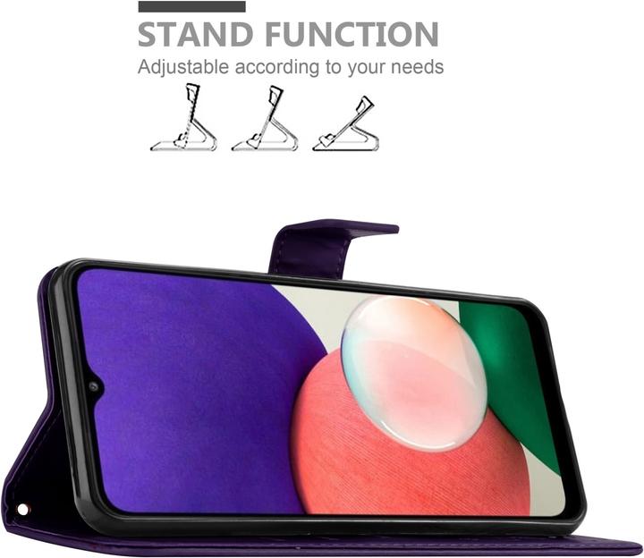 Actual product image Cadorabo Flower Book cover (Samsung Galaxy A22 5G)