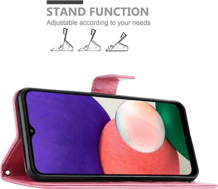 Actual product image Cadorabo Flower Book cover (Samsung Galaxy A22 5G)