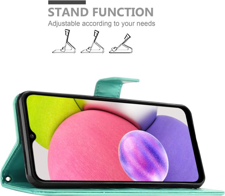 Image du produit Cadorabo Pochette Flower Book (Samsung Galaxy A03s)