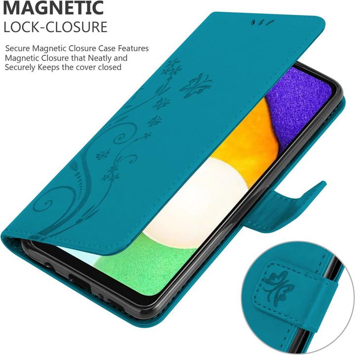 Immagine prodotto Cadorabo Copertina del libro a fiori (Samsung Galaxy A13 5G)