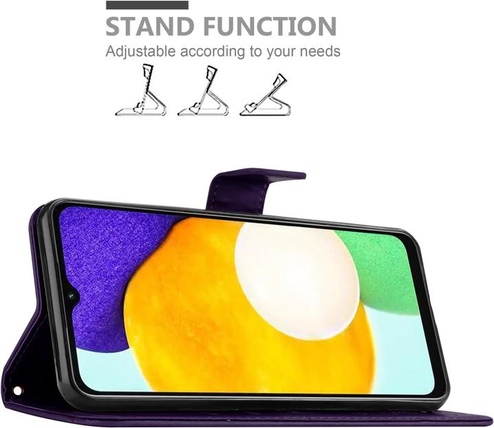 Actual product image Cadorabo Flower Book cover (Samsung Galaxy A13 5G)
