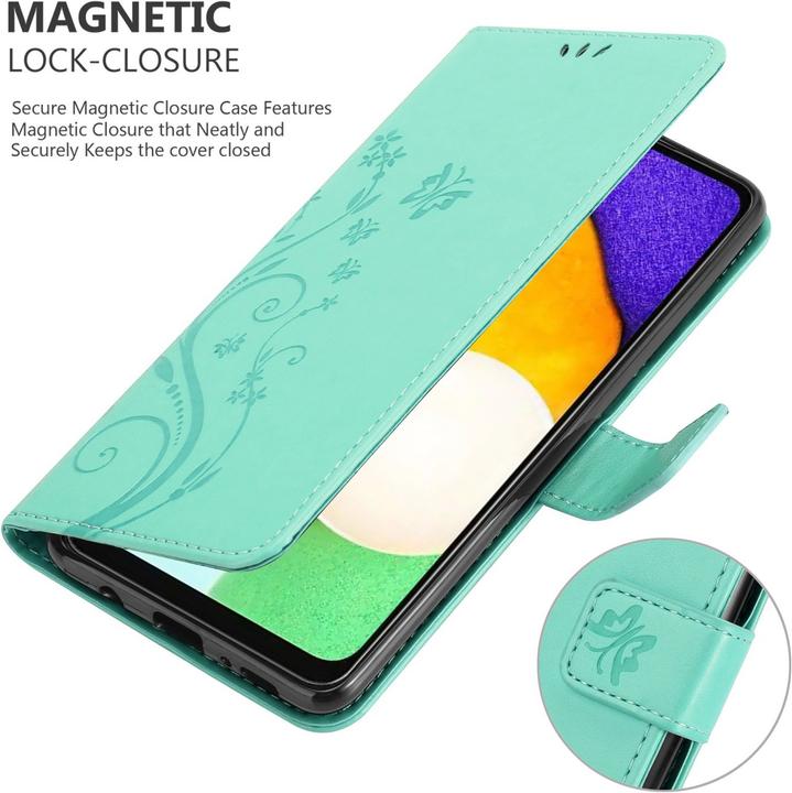 Image du produit Cadorabo Pochette Flower Book (Samsung Galaxy A13 5G)