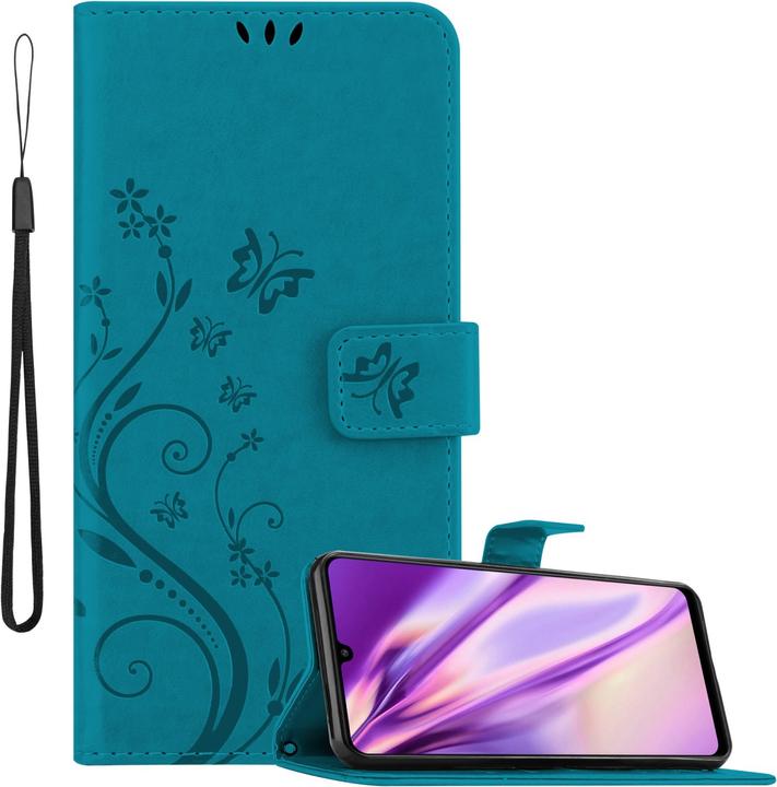 Actual product image Cadorabo Flower Book cover (Samsung Galaxy M22, Samsung Galaxy A22, Samsung Galaxy A32)