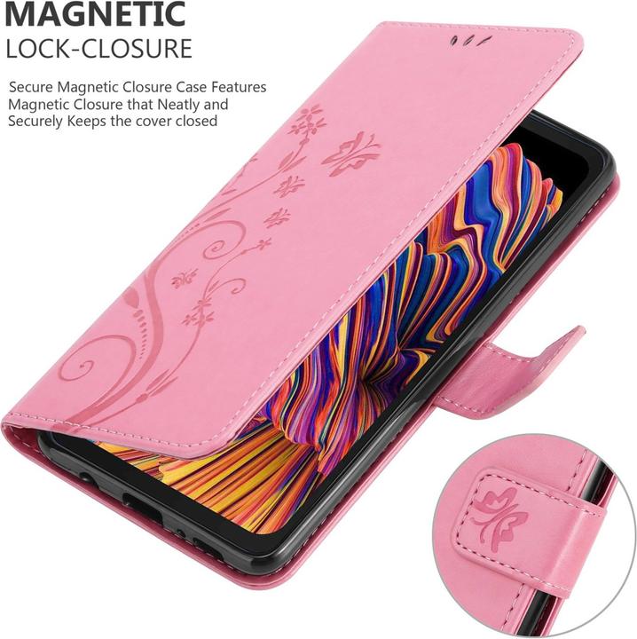 Immagine prodotto Cadorabo Copertina del libro a fiori (Samsung Galaxy Xcover Pro)