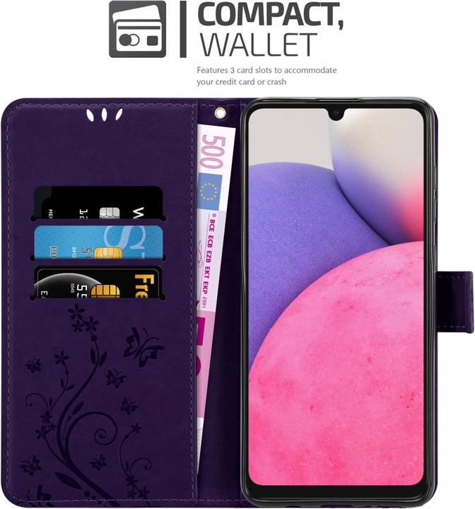 Immagine prodotto Cadorabo Copertina del libro a fiori (Samsung Galaxy A33 5G)