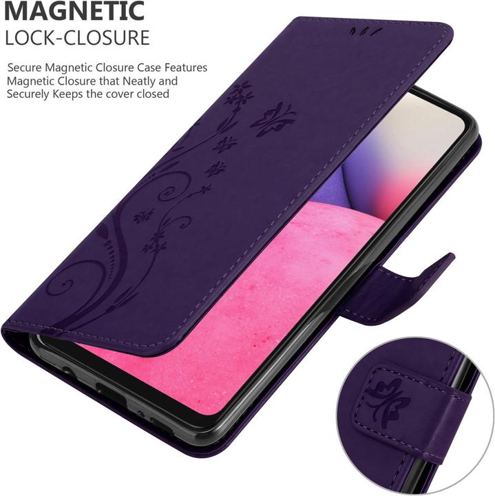 Immagine prodotto Cadorabo Copertina del libro a fiori (Samsung Galaxy A33 5G)