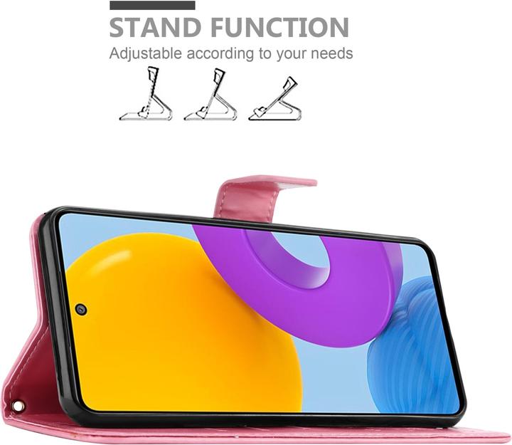 Produktbild Cadorabo Flower Book Hülle (Samsung Galaxy M52 5G)