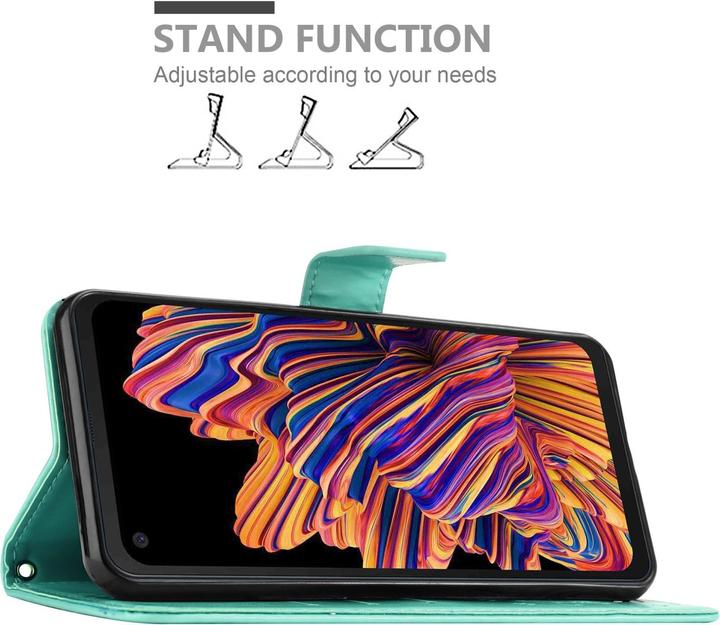Actual product image Cadorabo Flower Book cover (Samsung Galaxy Xcover Pro)