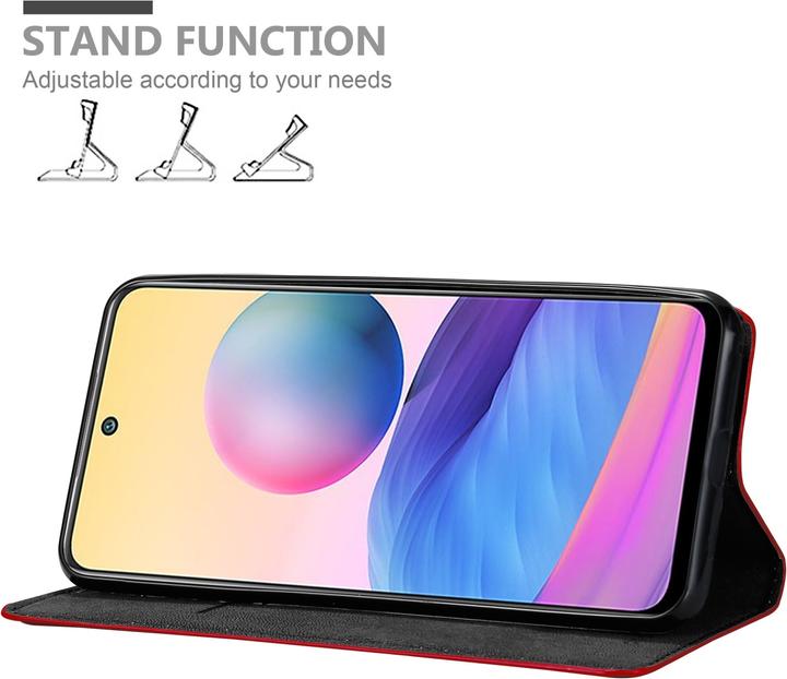 Immagine prodotto Cadorabo Libro Invis. Coperchio magnetico (Xiaomi Redmi Nota 10 5G, Xiaomi Poco M3 Pro 5G)