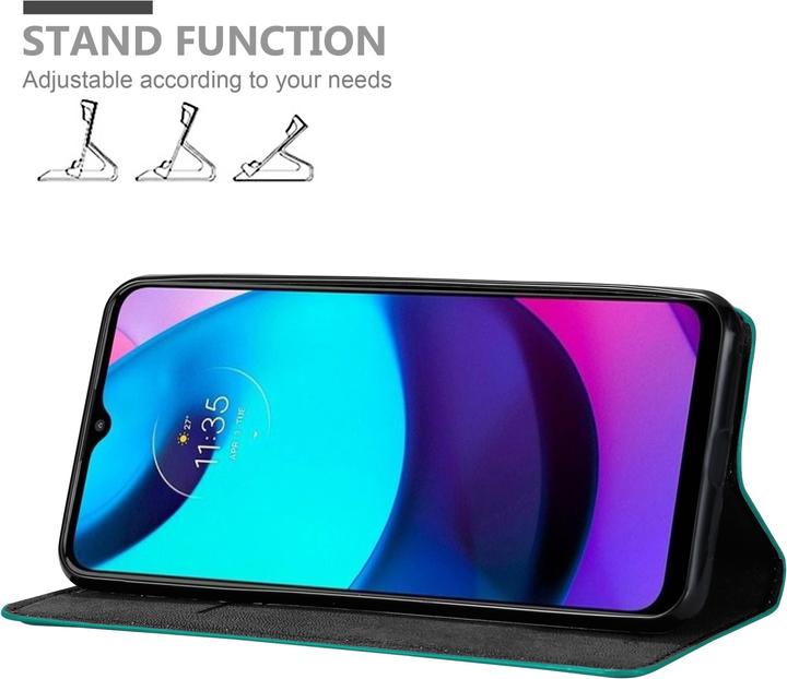 Productafbeelding Cadorabo Boek Invis. Magnetisch deksel (Motorola E30, Motorola Moto E20, Motorola Moto E40)