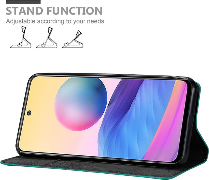 Immagine prodotto Cadorabo Libro Invis. Coperchio magnetico (Xiaomi Redmi Nota 10 5G, Xiaomi Poco M3 Pro 5G)
