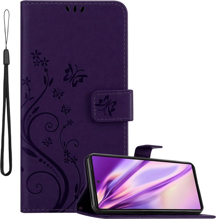 Floreale viola scuro