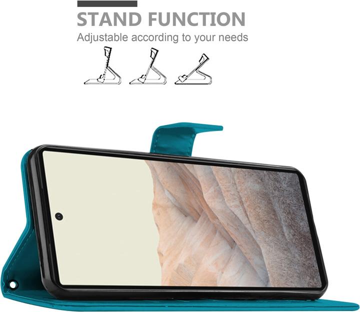 Actual product image Cadorabo Flower Book cover (Google Pixel 6a)