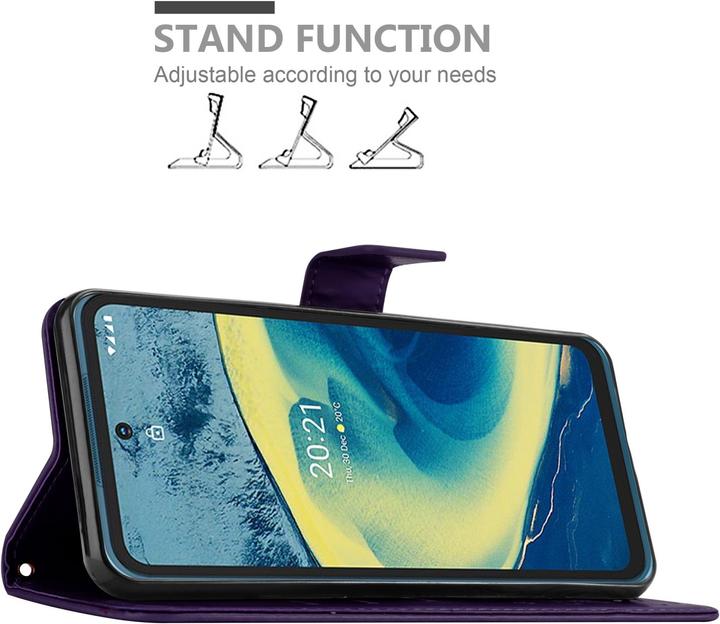 Immagine prodotto Cadorabo Copertina del libro a fiori (Nokia XR20)