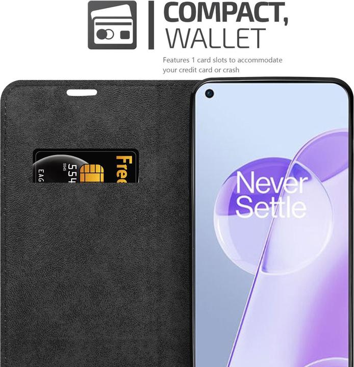 Image du produit Cadorabo Book Invis. Étui magnétique (OnePlus 9RT 5G)