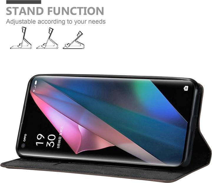 Immagine prodotto Cadorabo Libro Invis. Coperchio magnetico (Oppo Find X3 Pro)