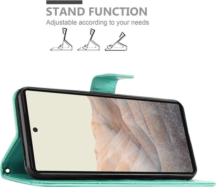 Actual product image Cadorabo Flower Book cover (Google Pixel 6a)