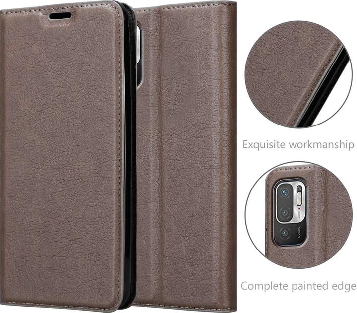 Produktbild Cadorabo Book Invis. Magnet Hülle (Xiaomi Redmi Note 10 5G, Xiaomi Poco M3 Pro 5G)