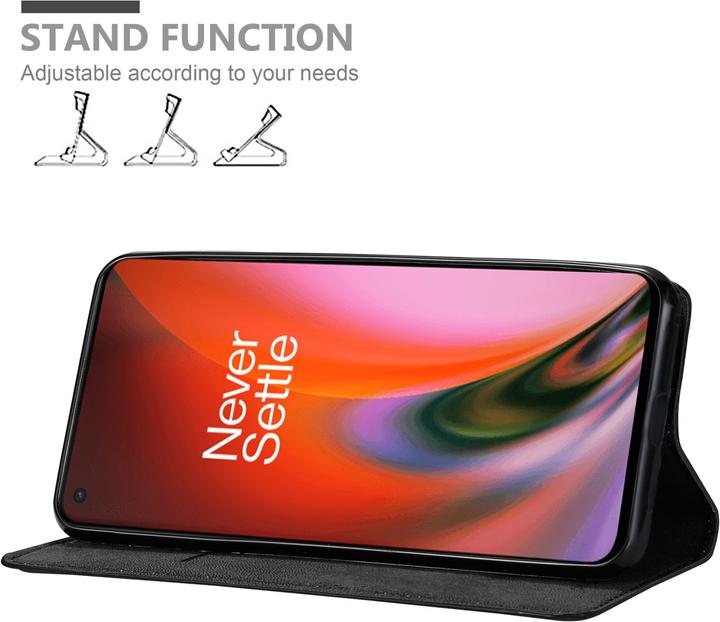 Actual product image Cadorabo Book Invis. Magnet sleeve (OnePlus Nord 2 5G)