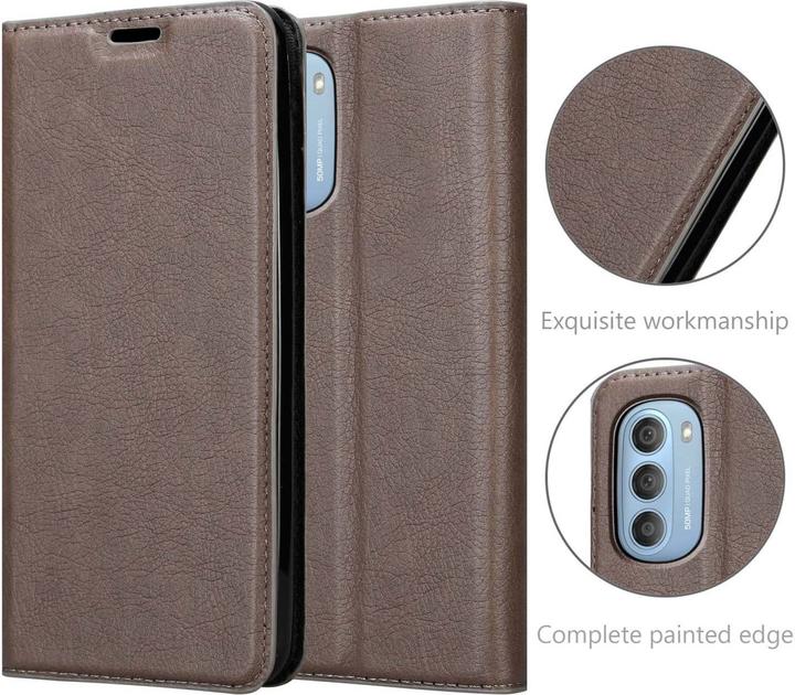 Actual product image Cadorabo Book Invis. Magnet sleeve (Motorola Moto G51 5G)