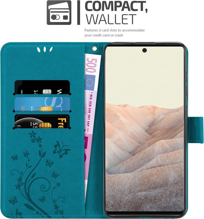 Immagine prodotto Cadorabo Copertina del libro a fiori (Google Pixel 6 Pro)
