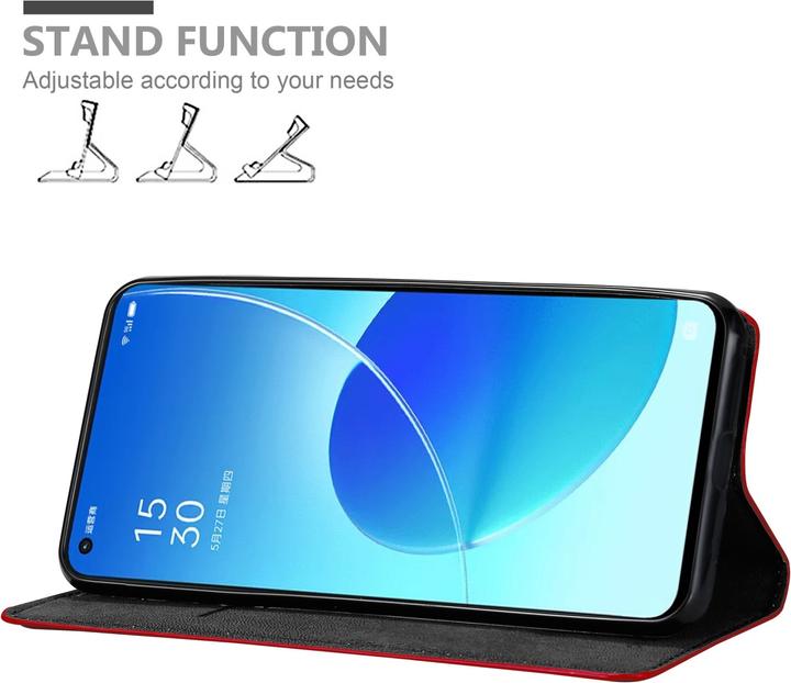 Immagine prodotto Cadorabo Libro Invis. Coperchio magnetico (Oppo Reno 6 5G)