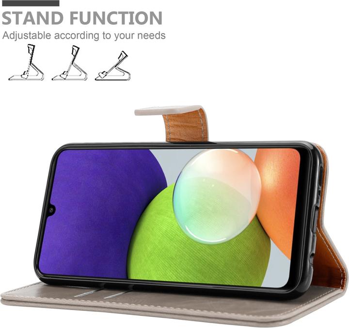 Produktbild Cadorabo Luxury Book Hülle (Samsung Galaxy M22, Samsung Galaxy A22, Samsung Galaxy A32)