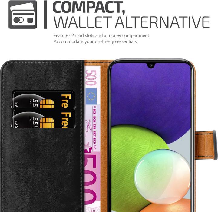 Immagine prodotto Cadorabo Copertina di lusso per libri (Samsung Galaxy M22, Samsung Galaxy A22, Samsung Galaxy A32)