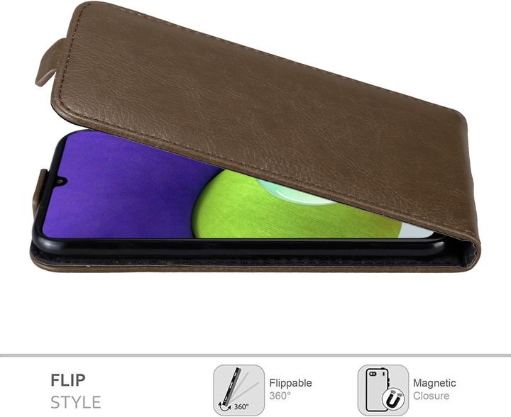 Actual product image Cadorabo Flip like Invis cover (Samsung Galaxy M22, Samsung Galaxy A22, Samsung Galaxy A32)