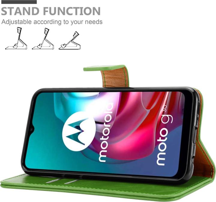 Produktbild Cadorabo Luxury Book Hülle (Motorola Moto G10, Motorola Moto G30)