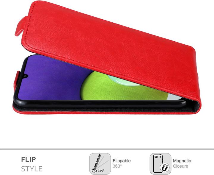 Actual product image Cadorabo Flip like Invis cover (Samsung Galaxy M22, Samsung Galaxy A22, Samsung Galaxy A32)