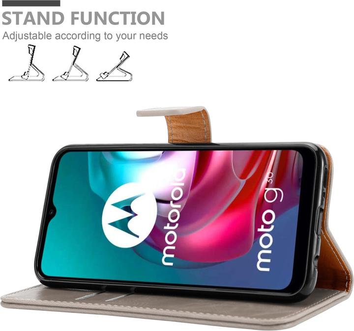 Image du produit Cadorabo Pochette Luxury Book (Motorola Moto G10, Motorola Moto G30)
