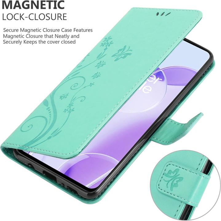 Immagine prodotto Cadorabo Copertina del libro a fiori (OnePlus 9RT 5G)