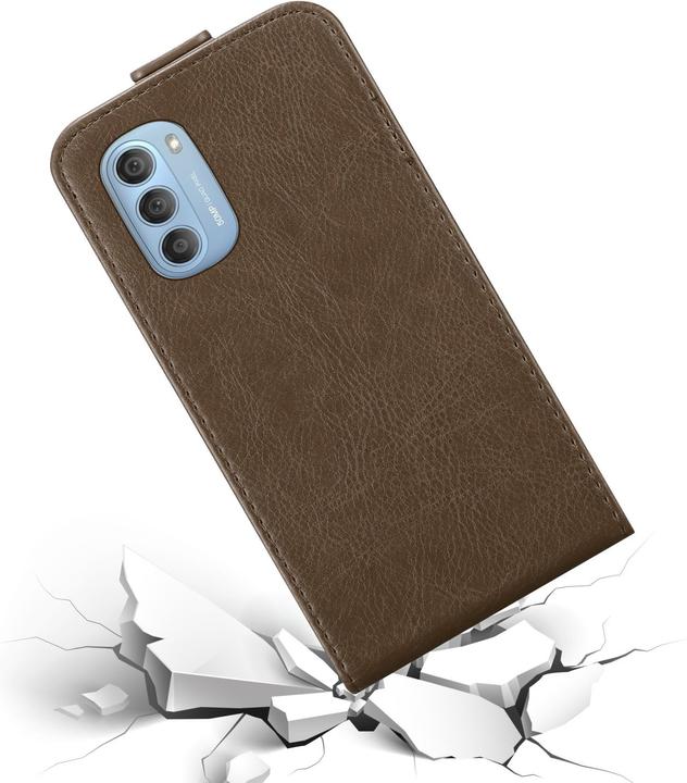 Actual product image Cadorabo Flip like Invis cover (Motorola Moto G51 5G)
