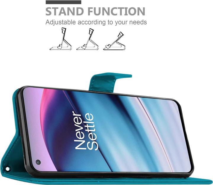Immagine prodotto Cadorabo Copertina del libro a fiori (OnePlus Nord CE 5G)