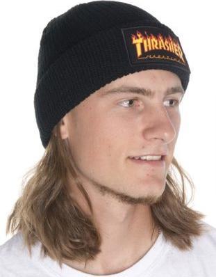Image du produit Thrasher Bonnet Flame Logo Beanie (Taille unique)