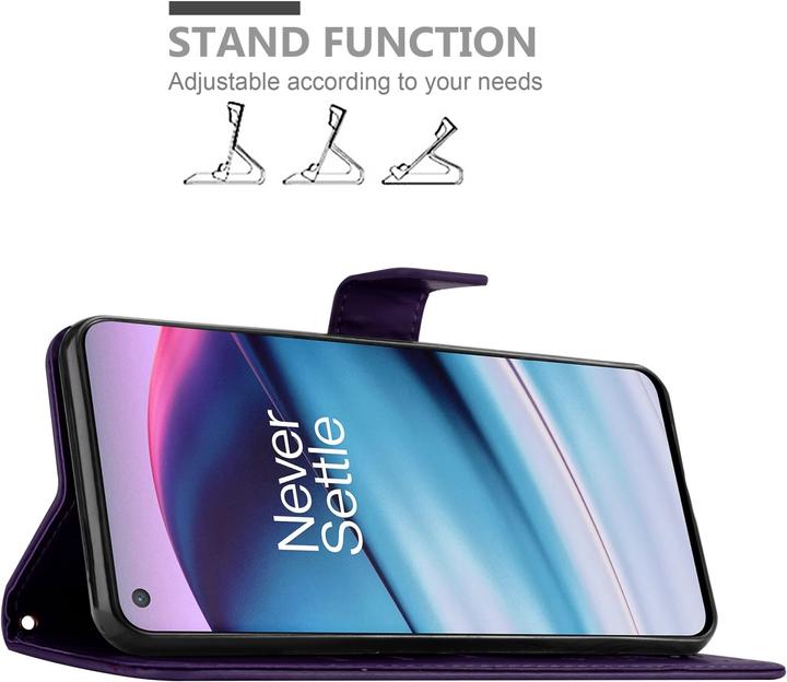 Image du produit Cadorabo Pochette Flower Book (OnePlus Nord CE 5G)