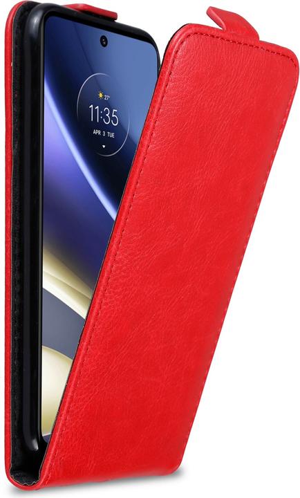 Actual product image Cadorabo Flip like Invis cover (Motorola Moto G51 5G)