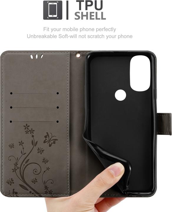 Image du produit Cadorabo Pochette Flower Book (Motorola Moto G71 5G)