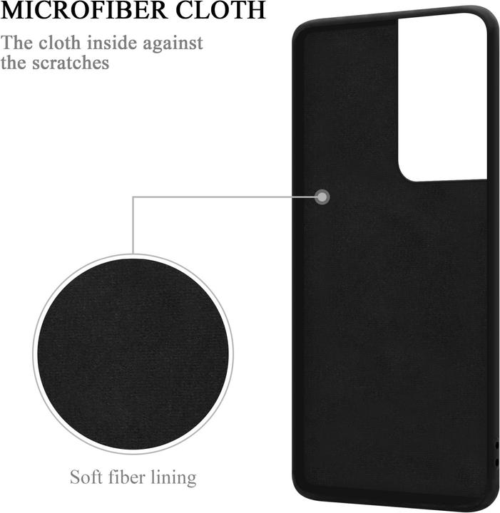 Produktbild Cadorabo TPU Liquid Ring Silicone Case Hülle (Samsung Galaxy S22 Ultra)