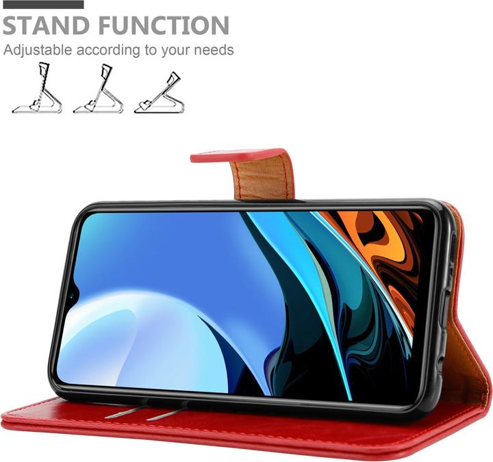 Actual product image Cadorabo Luxury Book Cover (Xiaomi Redmi 9T)