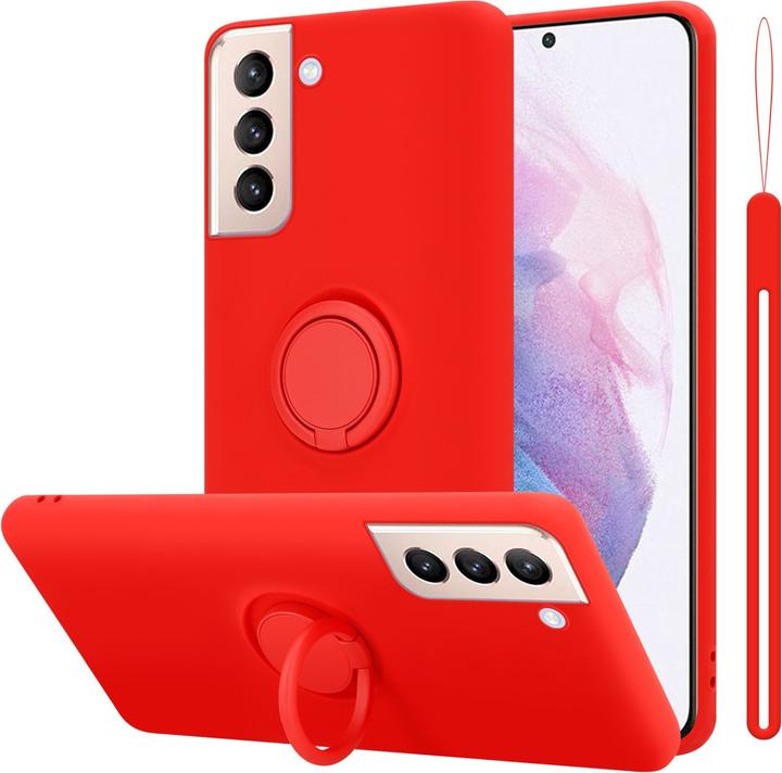 Productafbeelding Cadorabo TPU Vloeibare Ring Silicone Hoesje (Samsung Galaxy S22+)