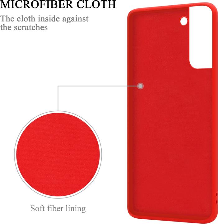 Productafbeelding Cadorabo TPU Vloeibare Ring Silicone Hoesje (Samsung Galaxy S22+)