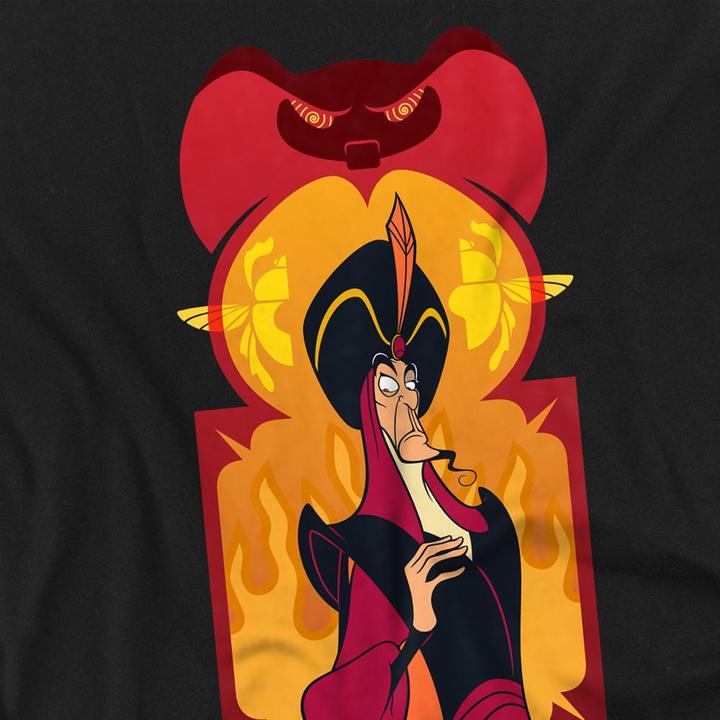 Immagine prodotto Aladdin The Evil Sorcerer Maglietta Jafar Adulto Unisex (S)