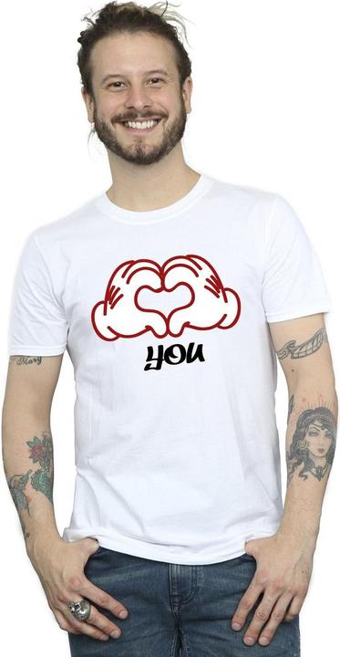 Produktbild Disney Mickey Mouse Love You Hands TShirt (S)