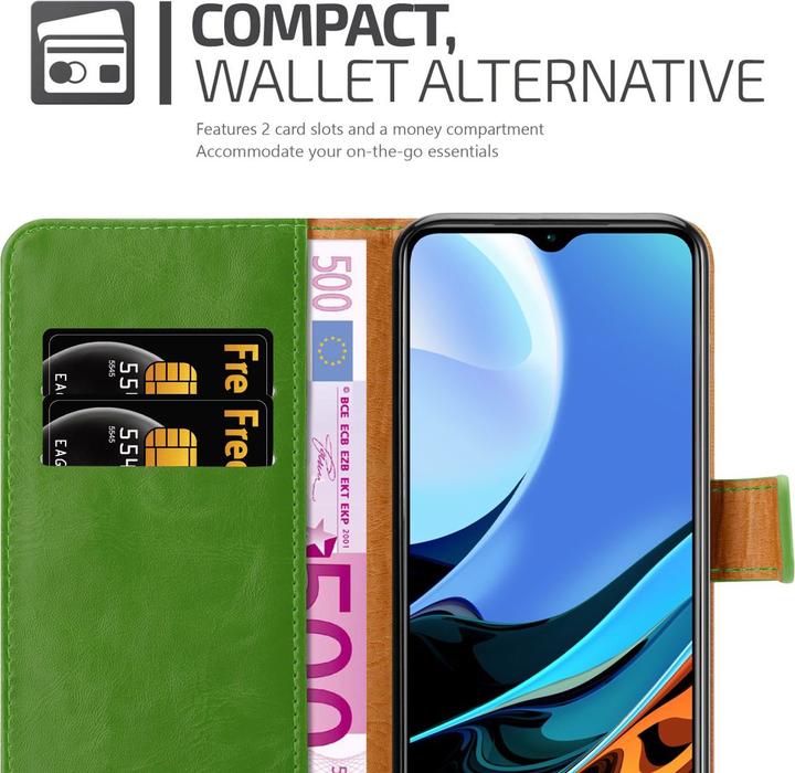 Produktbild Cadorabo Luxury Book Hülle (Xiaomi Poco M3, Xiaomi Redmi 9T)