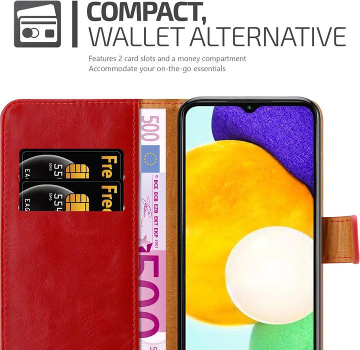 Actual product image Cadorabo Luxury Book Cover (Samsung Galaxy A13 5G)