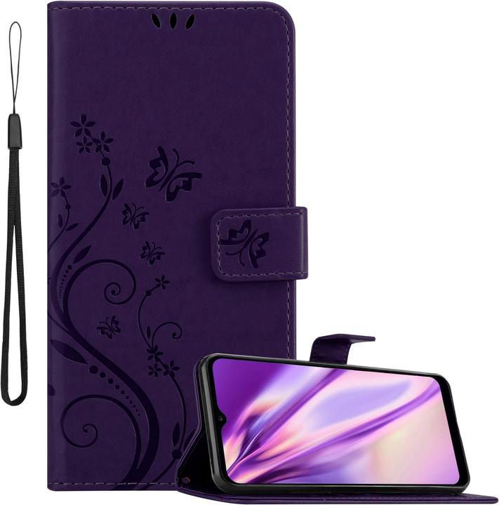 Floreale viola scuro